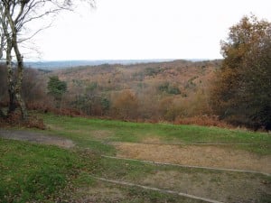 Devil's Punch Bow, Hindhead, Surrey, close to Hunter's home