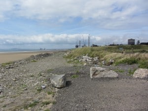 The view from the end of Longlands Lane