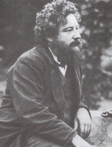 William Morris aged 41, photographed by Frederick Hollyer (Source: William Morris Gallery)