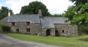 The old longhouse at Lettaford