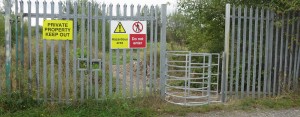 Thurrock Council finally opened ther path in September 2014 but then posted two signs telling people not to use it.