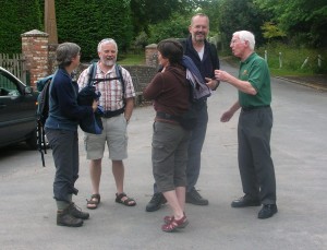 Setting out for a walk in East Sussex