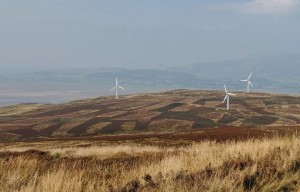 Wind turbines on Kirkby Moor common. Photo: Friends of the Lake District