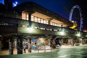 The undercroft, Southwark, where we intervened in court action to protect the skate-boarding site as a village green. Photo: Sam Ashley