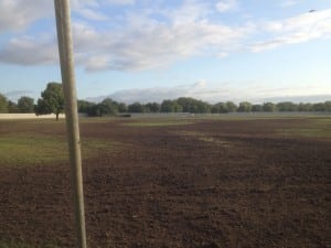 Limited view of Clapham Common 7 September