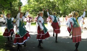 Taeppas Tump morris at the Big Picnic