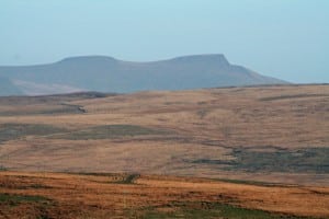 Brecon Beacons with Nant Llesg in the foreground Photo: Eddy Blanche