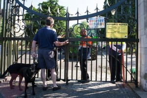 Banned from Battersea Park