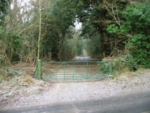 Track through the woods towards Knowlton Park, Kent. One of many public paths which will remain permanently closed to the public if not claimed by 2026. Photo copyright: Nick Smith and licensed for reuse under Creative Commons Licence