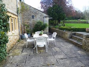 Oddington footpath patio