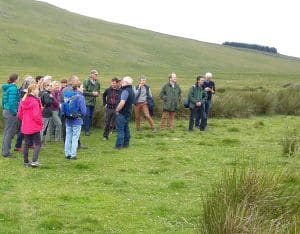 National Common Land Stakeholder Group members on Ulpha Moor, Cumbria