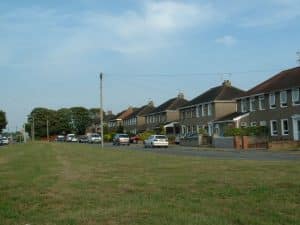 Newton Nottage near Porthcawl, the society registered a green here. ©copyright Chris Shaw and licensed for reuse under this Creative Commons Licence.