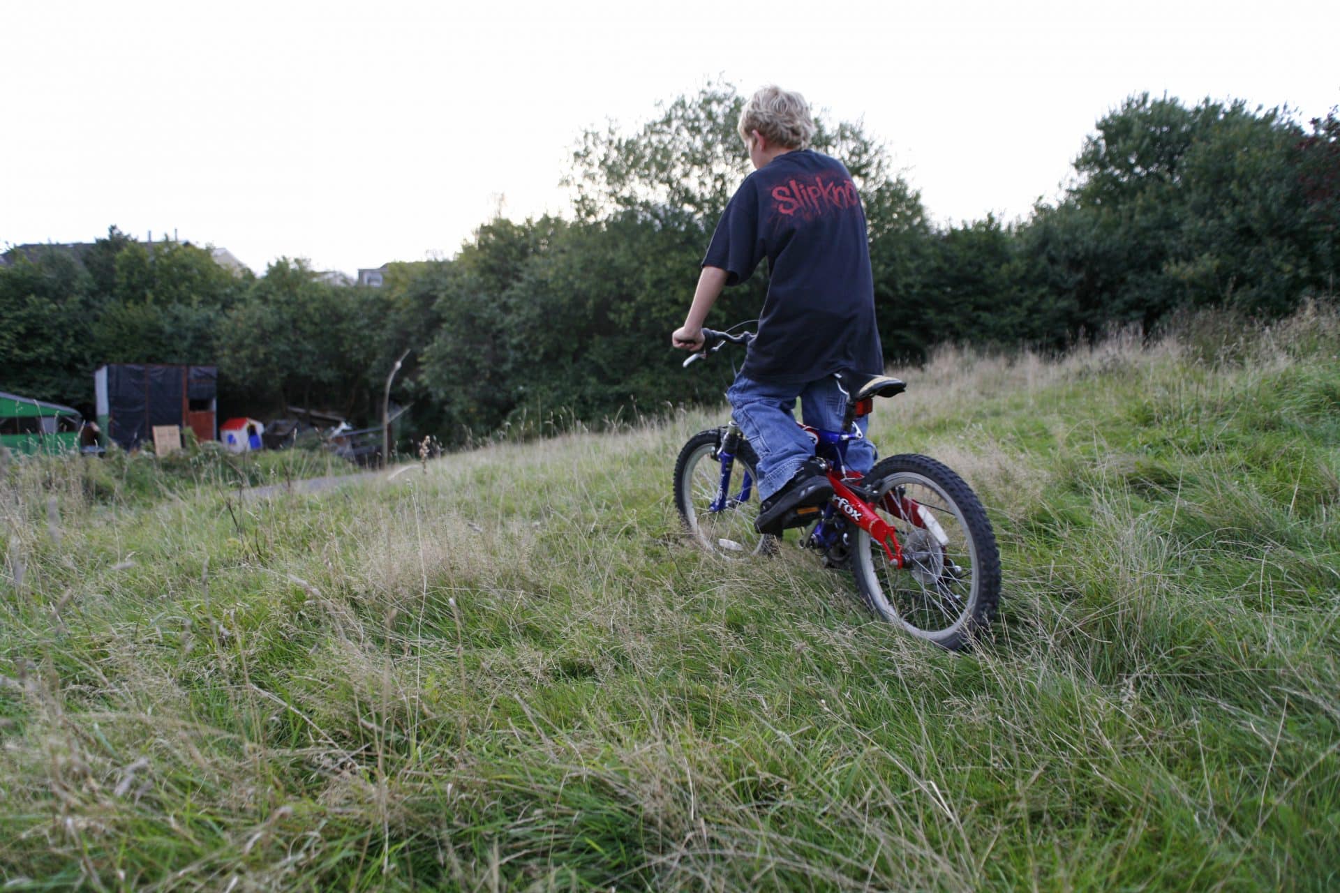 Village green at Penpedairheol, Caerphilly. Photo: Steve Morgan