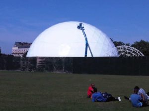 Got to Dance domes on Clapham Common, 2012