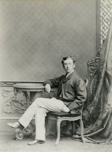 Hunter as a young man. Photo: National Trust Images