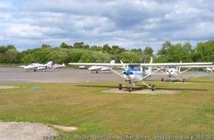 Yateley Common, Blackbushe airport