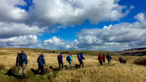 Marsden Moor walkers National Trust