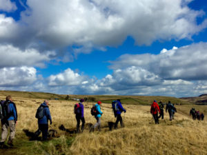 Marsden Moor walkers National Trust