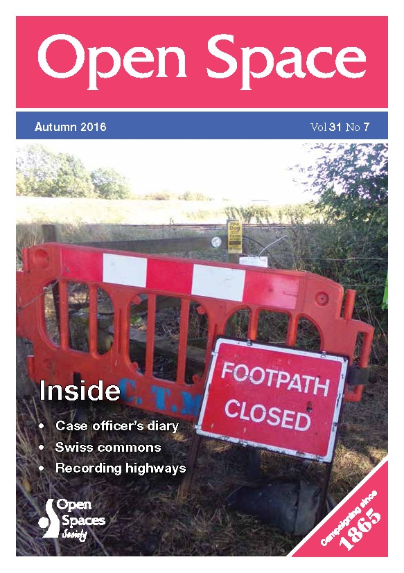 OS Autumn 16 front cover Autumn 2016