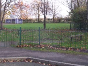 The new village green at Scorton