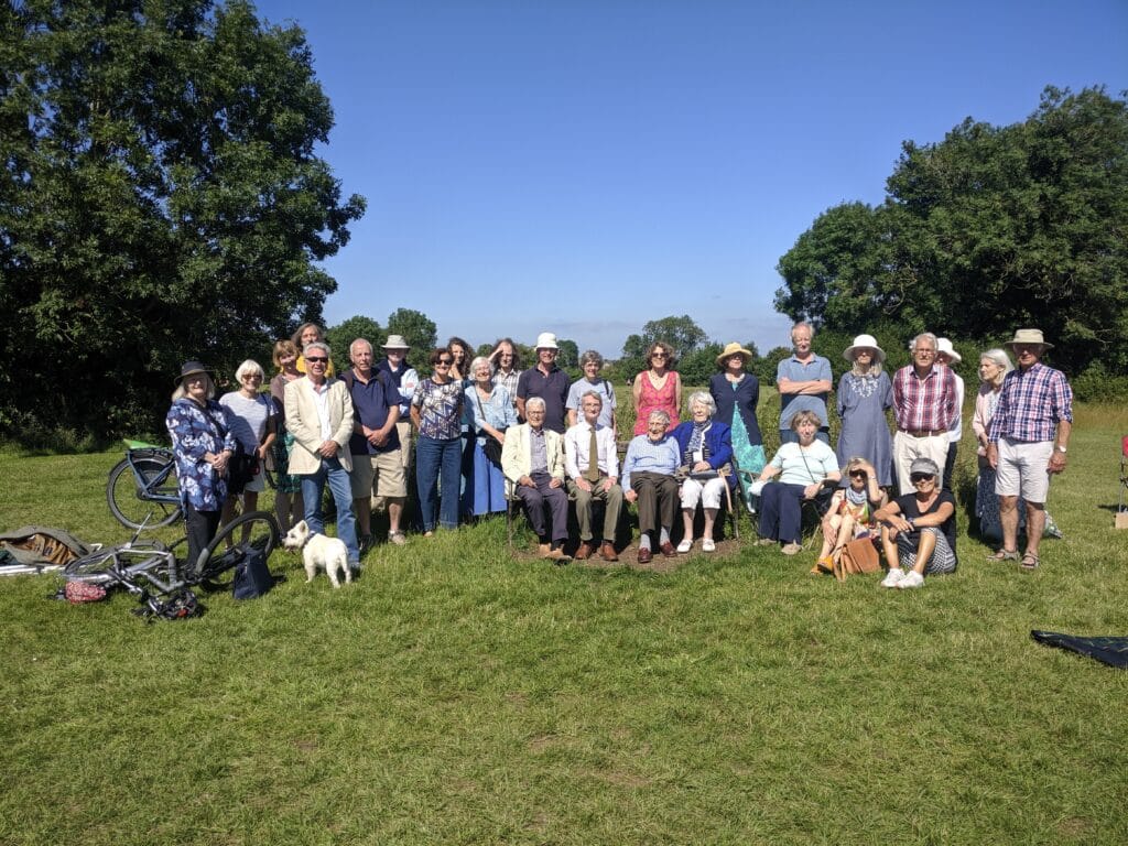 Attendees at the event on 15 July