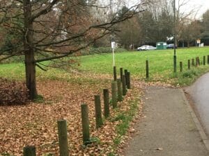 Hare Lane, site of footway