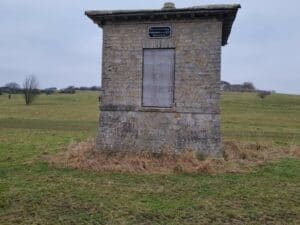 Judge’s box—the council agreed to deregister a five-yard perimeter around the box. Credit: Paul Rummery.