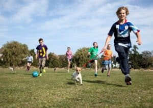 Kingsmead Field in Canterbury, Kent, voluntarily registered as a town green by Canterbury City Council in 2019.