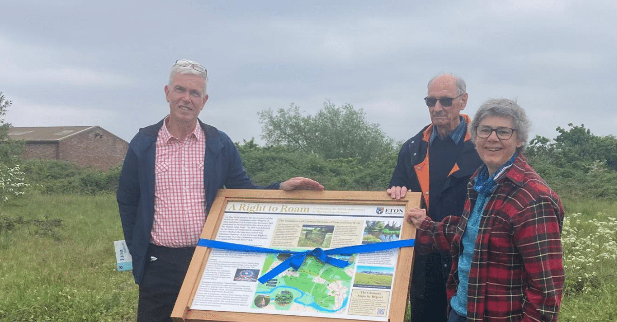 Bicentenary of Eton lammas lands