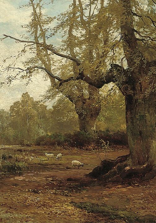 Burnham Beeches by Alfred de Breanski